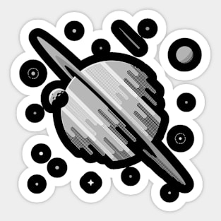 Space Rockerz Sticker